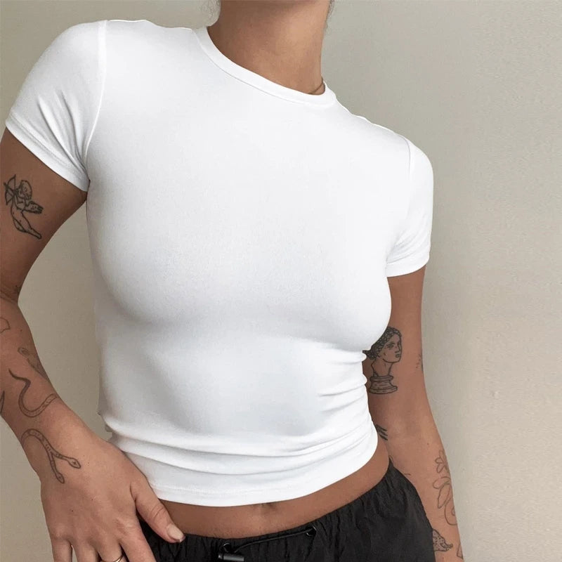 Slim Fit Knit Tee