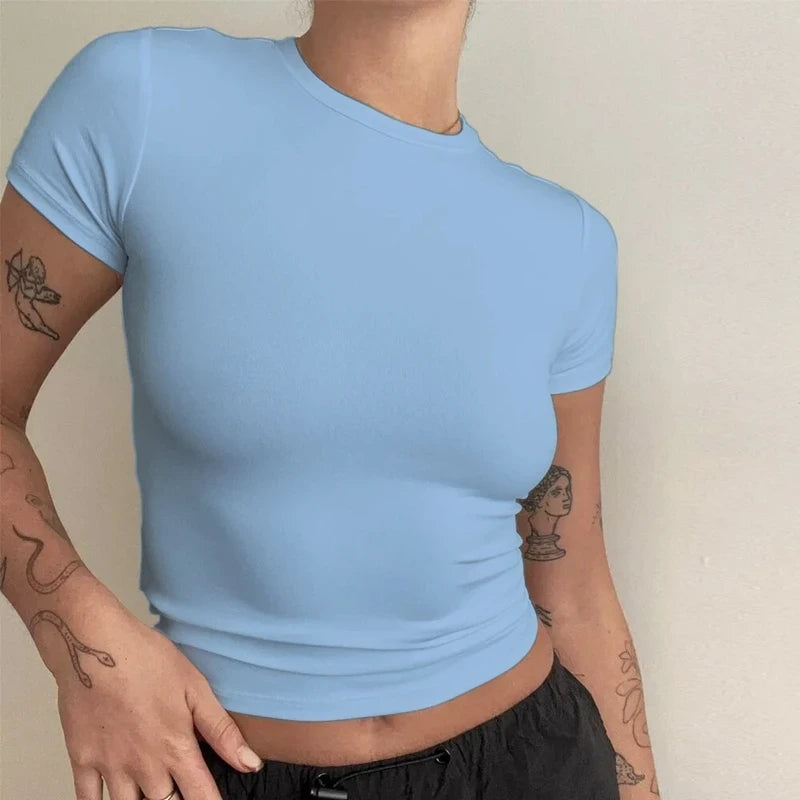Slim Fit Knit Tee