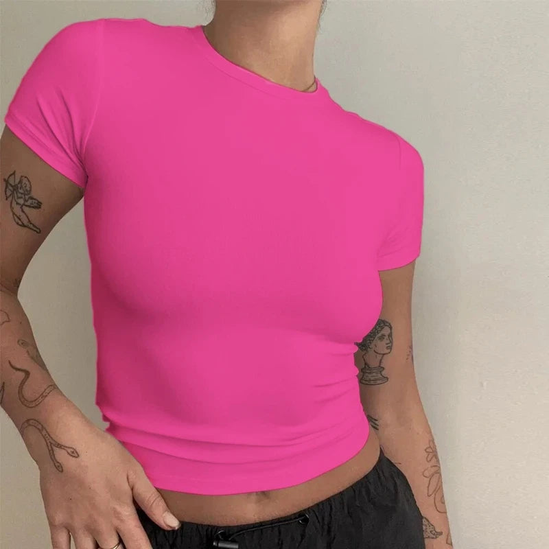 Slim Fit Knit Tee